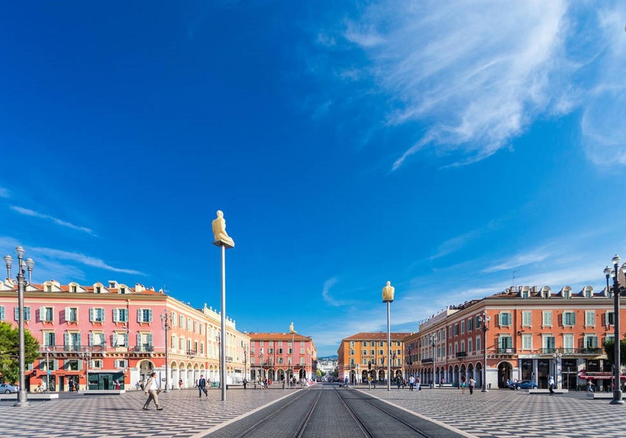 Grand H -F2, Face Vieux- Nice, Terrasse, Ascenseur, Climatisation, Terrace - Nice City Center Екстер'єр фото
