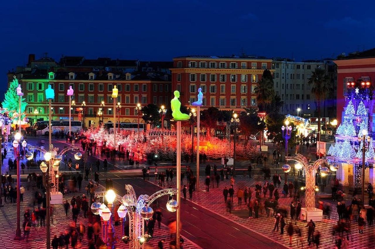 Grand H -F2, Face Vieux- Nice, Terrasse, Ascenseur, Climatisation, Terrace - Nice City Center Екстер'єр фото